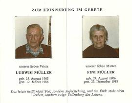 Müller Ludwig Josefine Frächter Neustift