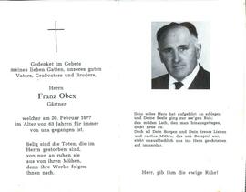 Obex Franz Gartner Mieders