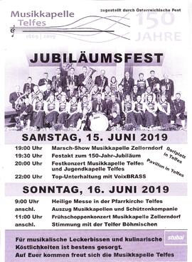 Musikkapelle Telfes  Jubiläumsfest
