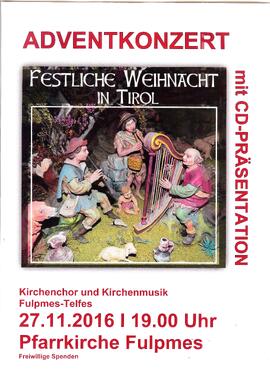 Adventkonzert mit CD Präsentation
