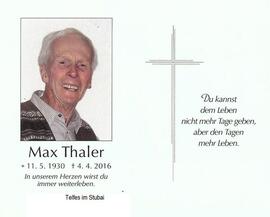 Thaler Max Telfes