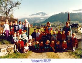 Kindergarten-Jahresfoto Mair Martha
