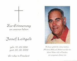 Leitgeb Josef vulgo Teml Plöfen-Telfes