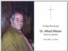 Wieser Alfred Dr Tierarzt Telfes