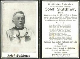 Salchner Josef vulgo Walcher Kaiserjäger Gschnitz
