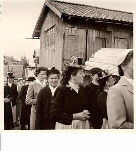 Prozession Telfes Frauen in Tracht