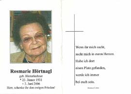 Hinterlechner Rosmarie verh Hoertnagl Telfes