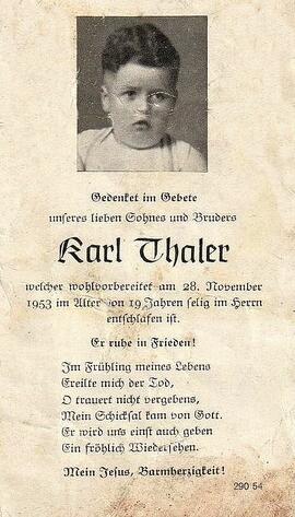 Thaler Karl Telfes