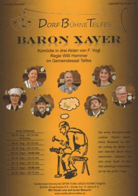 Theater--"Baron Xaver"