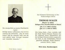 Walch Thomas Pfarrer Telfes
