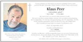 Peer-Klaus  Telfes  Pfons