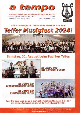 Musikkapelle Telfes Zeitung