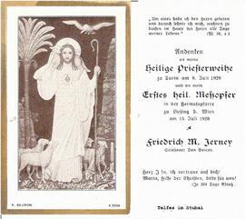 Jerney Friedrich-M SDB Telfes Erste Messe