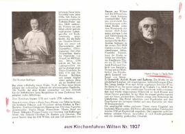 Franz de Paula Penz im Kirchenführer Wilten