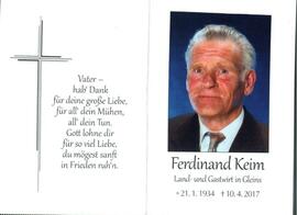 Keim Ferdinand Gleins Schönberg