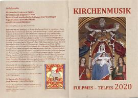 Kirchenmusik Fulpmes Telfes Programm 2020