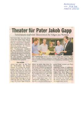 Theater für Pater Jakob Gapp