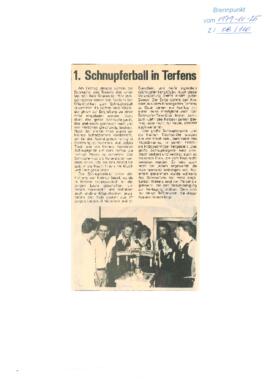 1. Schnupferball in Terfens