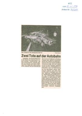 Zwei Tote auf der Autobahn - Andreas und Helga Adamer aus Schwaz