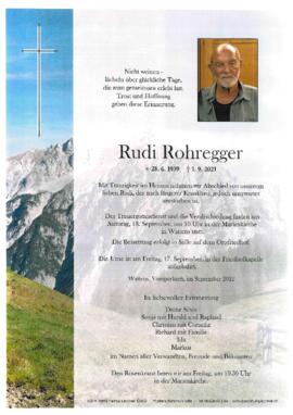 Rohregger Rudi