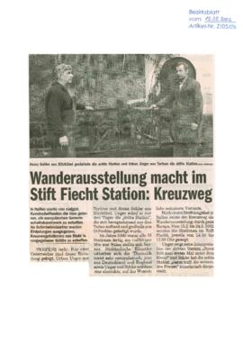 Wanderausstellung macht im Stift Fiecht Station: Kreuzweg