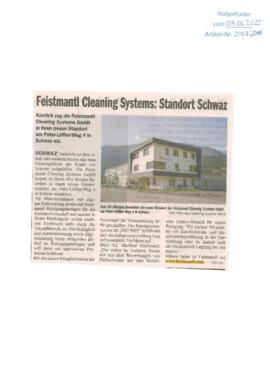 Feistmantl Cleaning Systems: Standort Schwaz