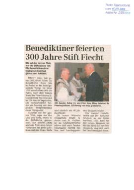 Benediktiner feiern 300 Jahre Stift Fiecht