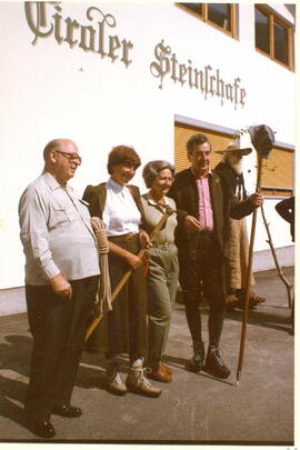 Besuch "hoher" Gäste in Tux am 31. August 1986