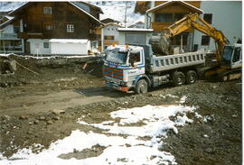 Bau des neuen Gemeindehauses im Frühjahr 1997 / 2