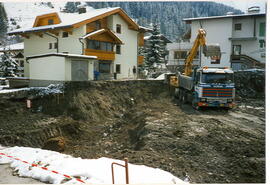Bau des neuen Gemeindehauses im Frühjahr 1997 / 3