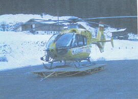 Seit Dezember 2002 steht in den Wintermonaten ein Rettungshubschrauber auf dem Auermoos im Einsatz