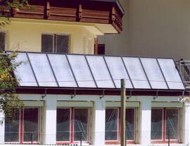 Sanierung der Volksschule; Solarwärme