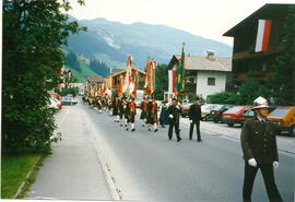 60 Jahre Volkstanzgruppe "Höllenstoana" - Unterinntaler Verbandsfest 1989.