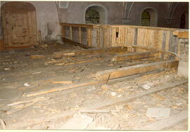 Umbau der Pfarkirche zum hl. Thomas ab April 1985