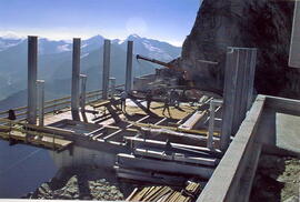 Juni 1999 - Beginn der Bauarbeiten für den Gletscherbus 3.