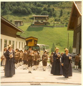 150 Jahr - Jubiläum der Bundesmusikkapelle Tux, 22. - 24. Juli 1983