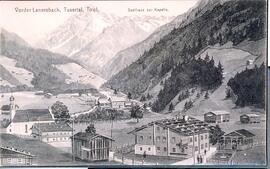 Voreder Lanersbach, Tuxertal, Tirol Gasthaus zur Kapelle