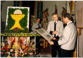 Ehrenbürger - Ernennung durch die Gemeinde an Herrn Pfarrer Walter Aichner am 15. August 1987