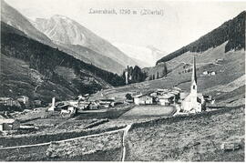 Lanersbach 1290m, Zillertal um 1900