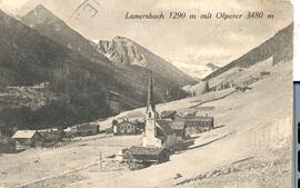 Lanersbach 1290m mit Olperer 3480m