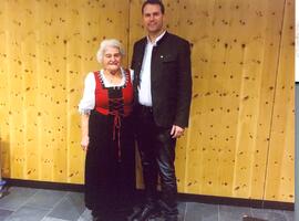 80. Geburtstag von Anna Goldmann, Inneraue - mit Bgm. Simon Grubauer
