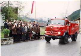 Floriani - Feier mit Fahrzeugweihe der Freiw. Feuerwehr Tux