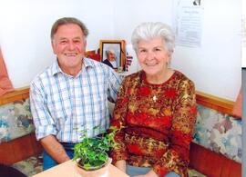 Seppal Scheurer - 80. Geburtstag - mit seiner Frau Thresal