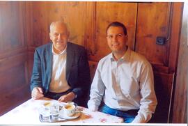 Sepp Kirchler, 85. Geburtstag mit Vize Bgm. Simon Grubauer