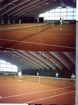 Tennishalle in Vorderlanersbach