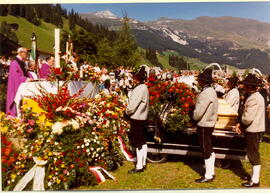 Beerdigung von Heinrich Schneeberger