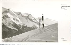 Am Aufstieg zur Grüblspitze; Postkarte