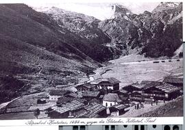 Alpenbad Hintertux, 1494m, gegen die Gletscher, Zillertal, Tirol
