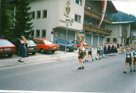 60 Jahre Volkstanzgruppe "Höllenstoana" - Unterinntaler Verbandsfest 1989.