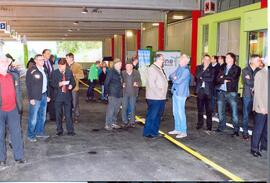 Eröffnung des neuen AWZ = Abfallwirtsxhaftszentrum in Tux